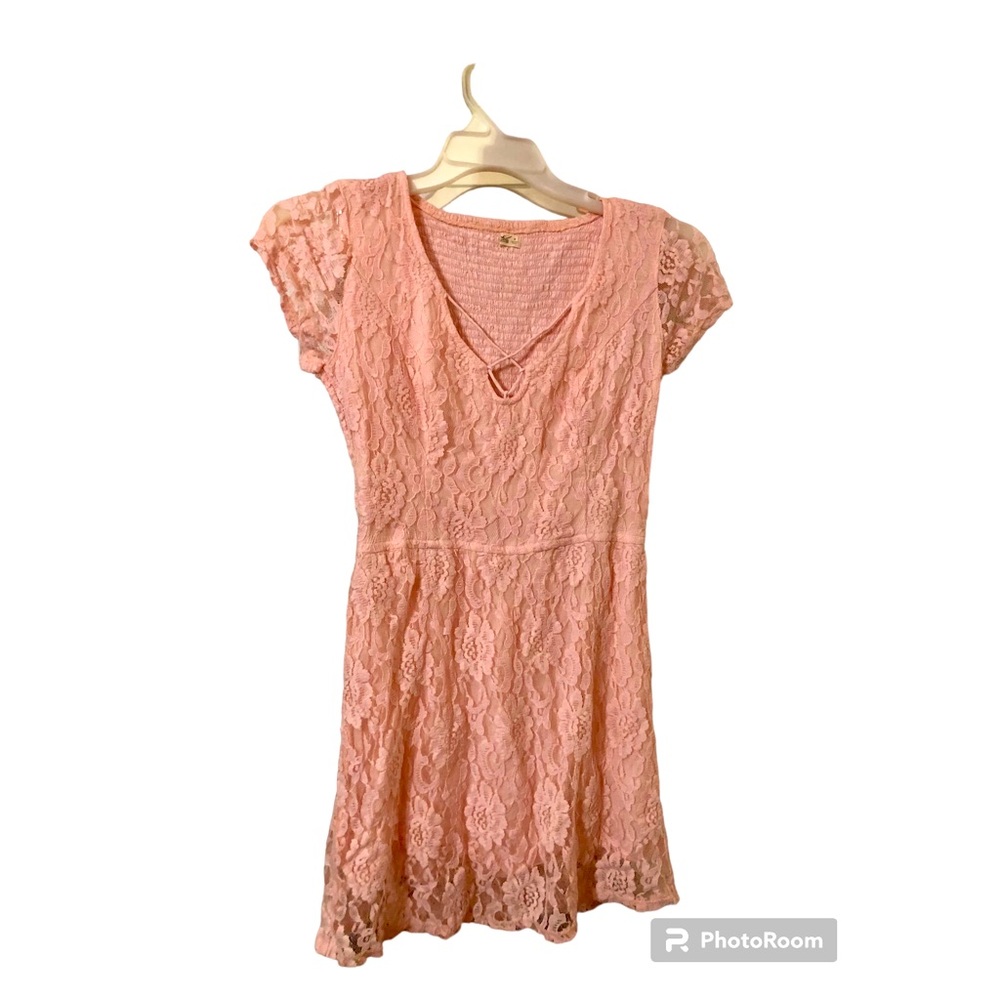 Pink Lacy Holister Dress